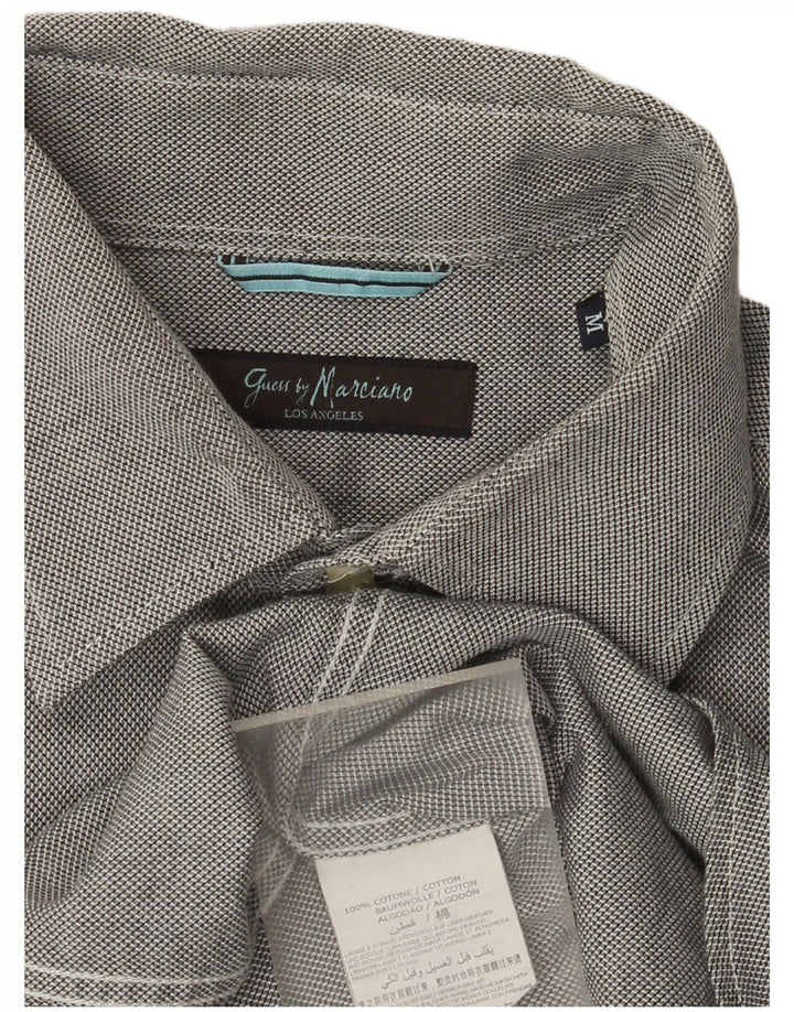 Guess By Marciano Mens Shirt Medium Grey Cotton