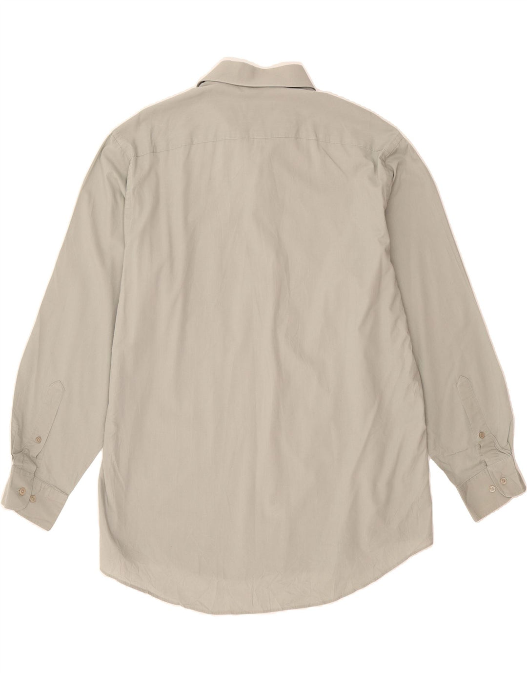 PIERRE CARDIN Mens Shirt Size 17 XL Grey Cotton Vintage Pierre Cardin and Second-Hand Pierre Cardin from Messina Hembry 