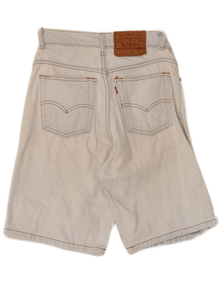 Levi's Womens 550 Denim Shorts US 5 Small W25 Blue Cotton