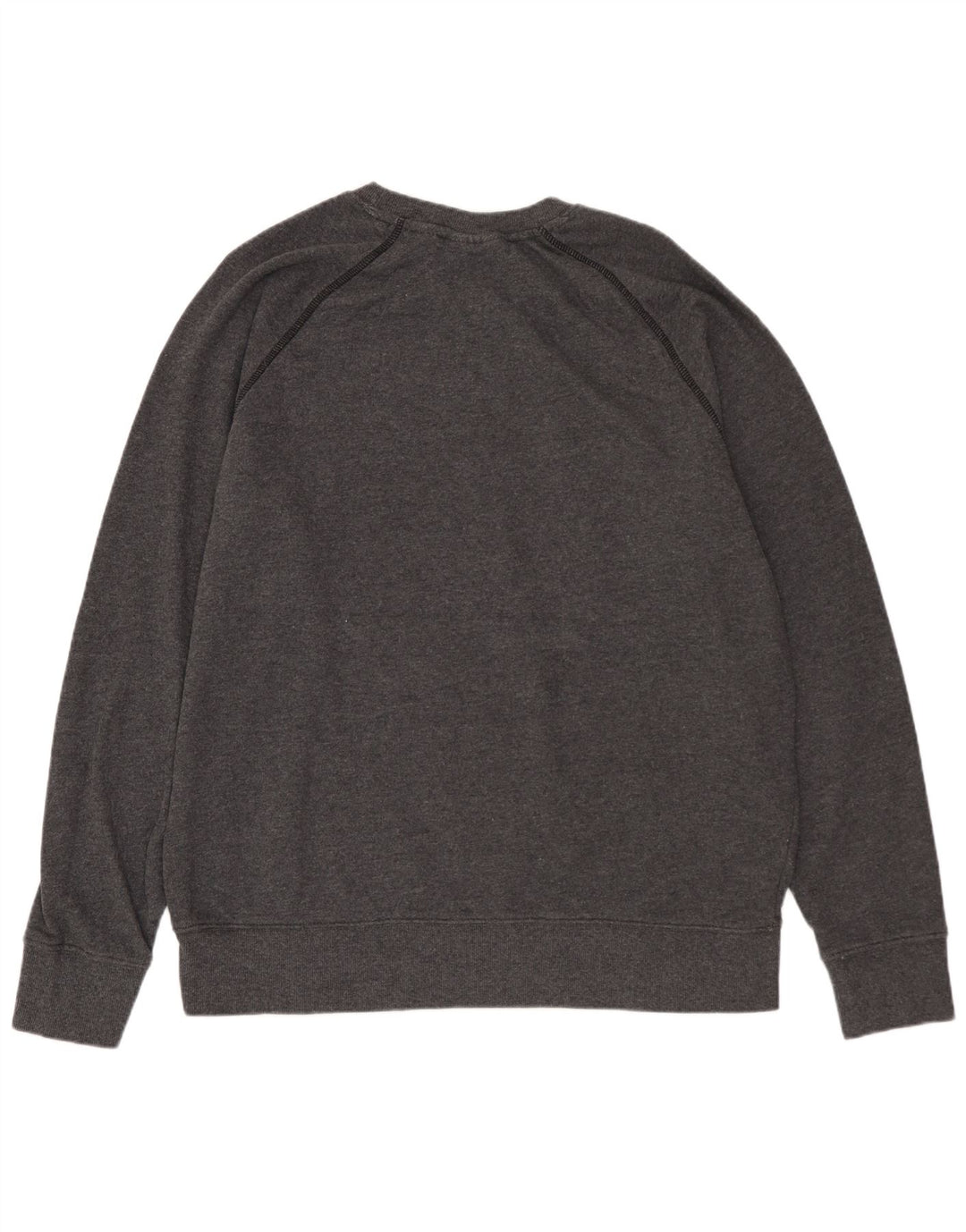 REEBOK Mens Graphic Sweatshirt Jumper Medium Grey Cotton