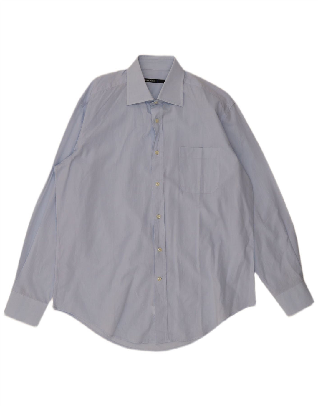 Cerruti 1881 Mens Shirt Size 16 41 Large Blue