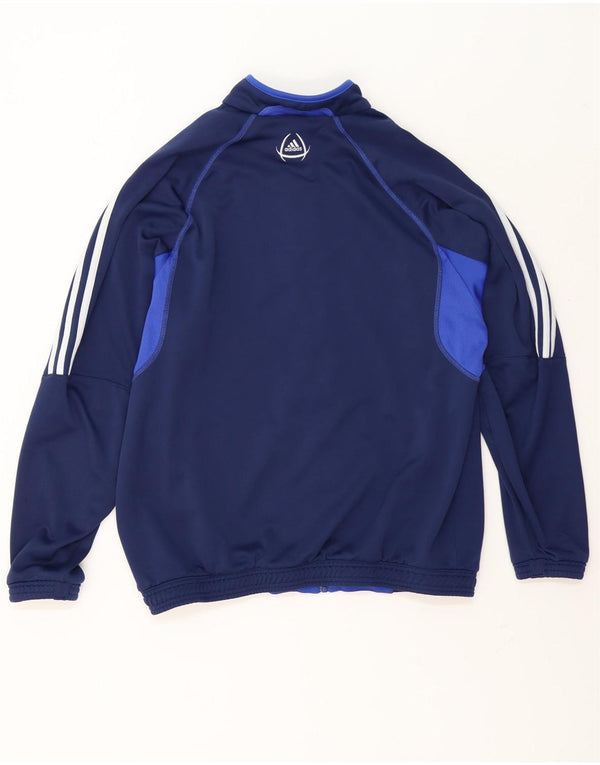 Adidas Mens Climacool Tracksuit Top Jacket UK 42/44 Large Blue Colourblock