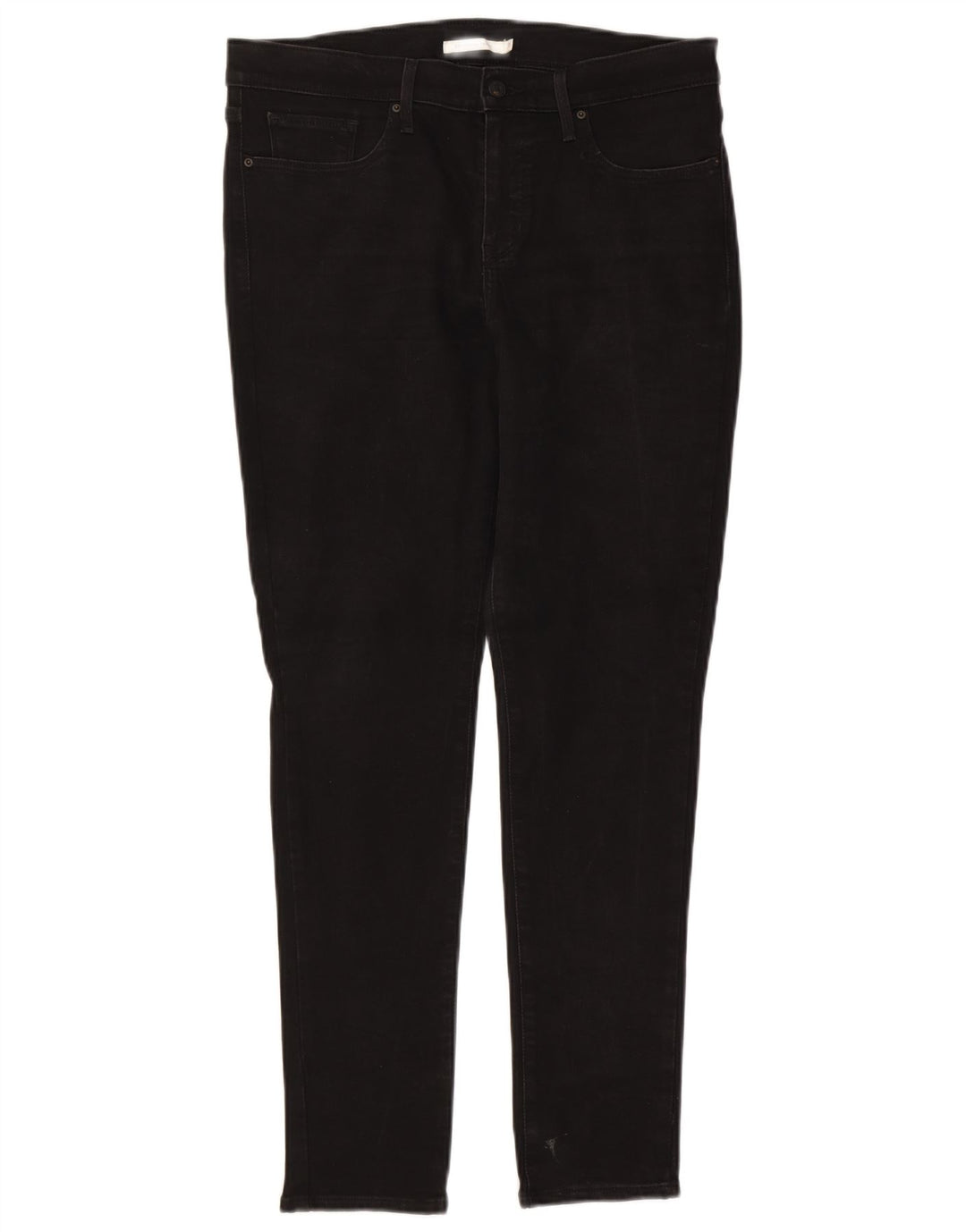 LEVI'S Womens 311 Shaping Skinny Jeans W31 L30 Black Cotton