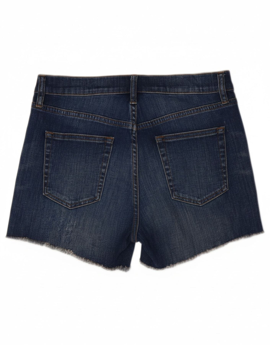 J. CREW Womens Distressed Denim Shorts W27 Small Blue Cotton