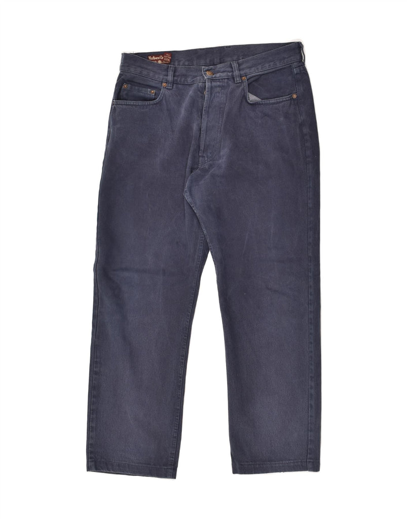 MARLBORO CLASSICS Mens Straight Jeans W34 L27 Navy Blue Cotton Vintage Marlboro Classics and Second-Hand Marlboro Classics from Messina Hembry 