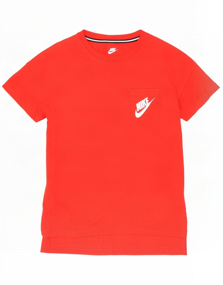 Nike Mens T-Shirt Top Small Red Cotton