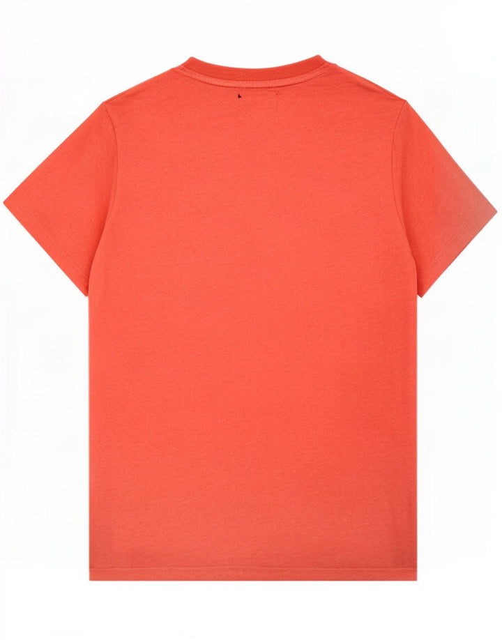 Superdry Mens T-Shirt Top Large Red Flecked Cotton