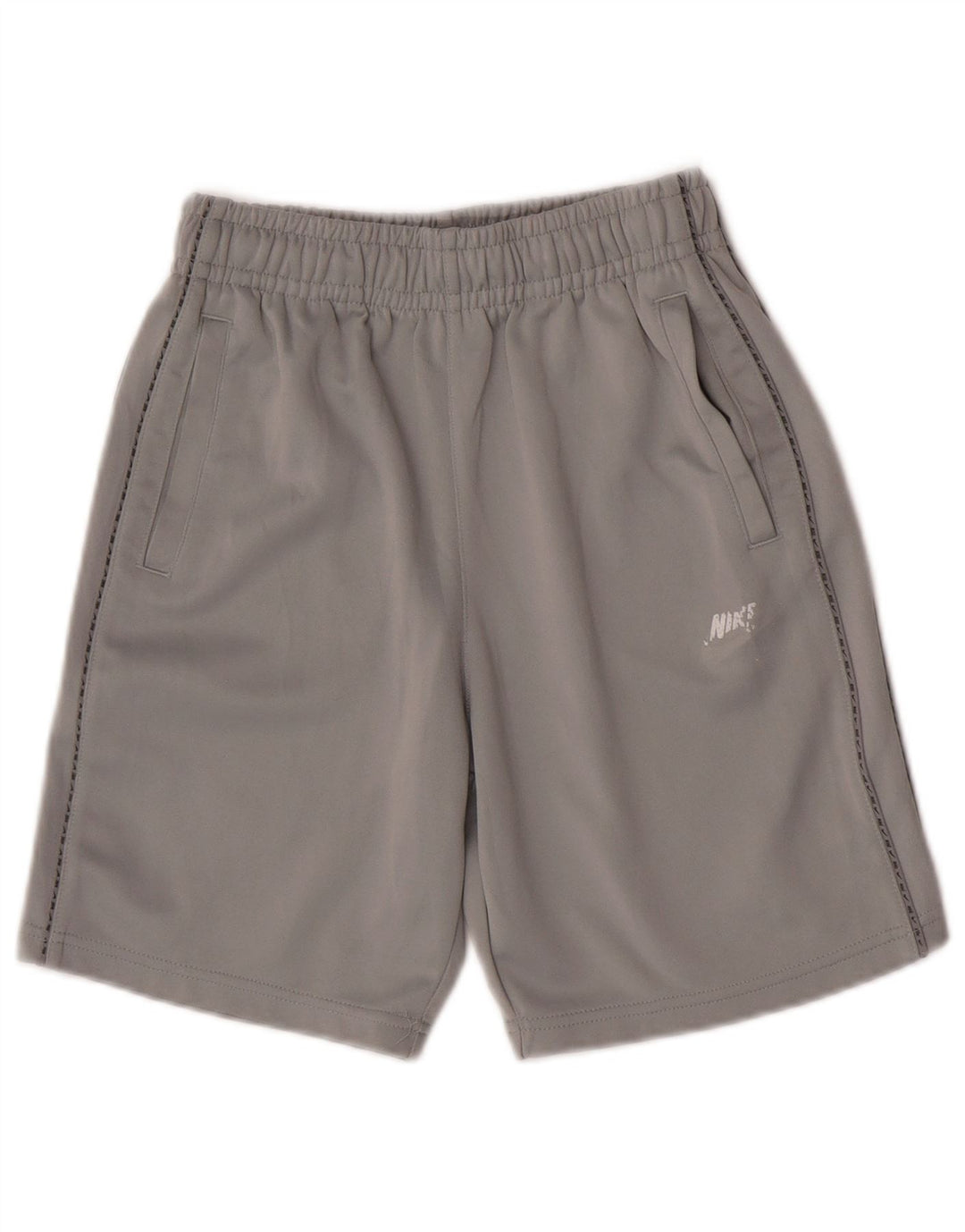 Nike Boys Graphic Sport Shorts 12-13 Years Large Grey Polyester