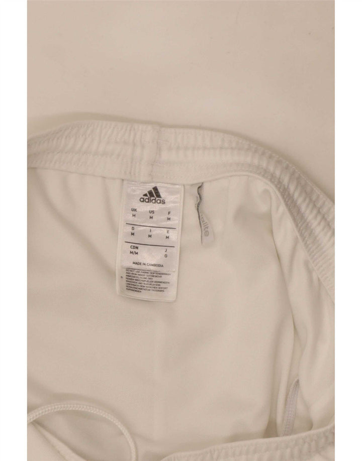 Adidas Mens Climalite Sport Shorts Medium White Polyester