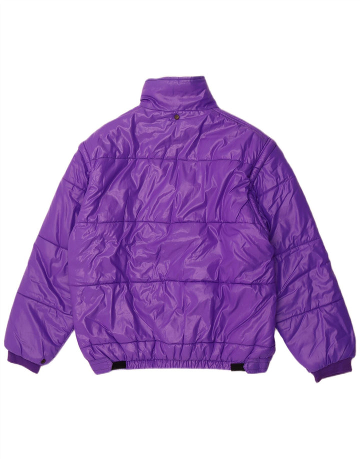 Aesse Mens Padded Jacket UK 38 Medium Purple Polyamide