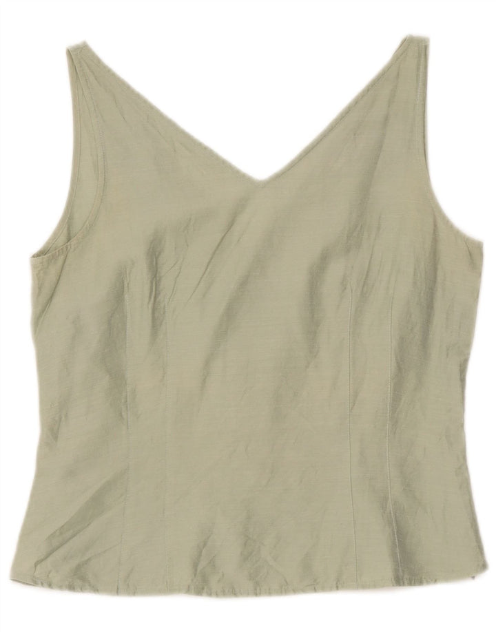 Max & Co. Womens 2 Piece Skirt Set IT 42 Medium W30 Green Linen
