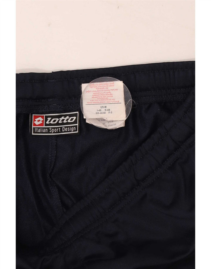 Lotto Mens Tracksuit Trousers UK 38/40 Medium  Navy Blue Polyester