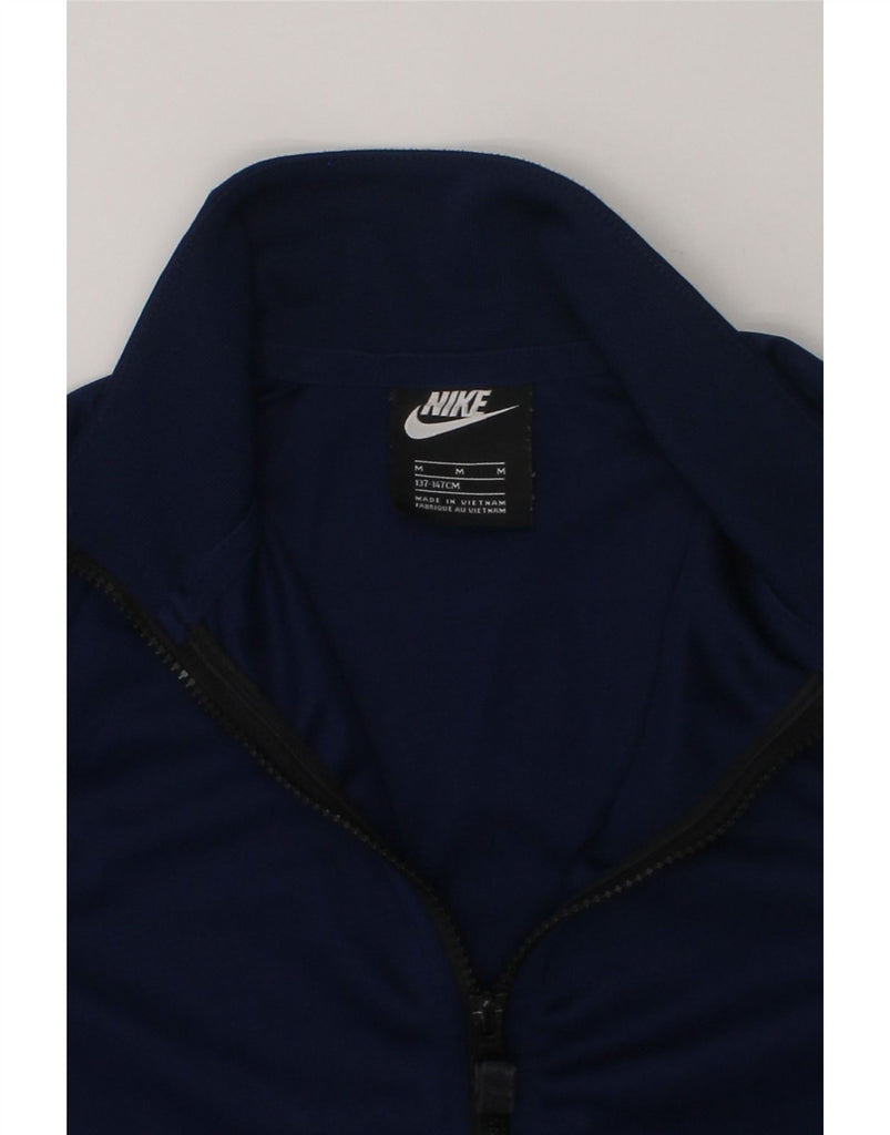 NIKE Boys Graphic Tracksuit Top Jacket 10-11 Years Medium  Navy Blue | Vintage Nike | Thrift | Second-Hand Nike | Used Clothing | Messina Hembry 