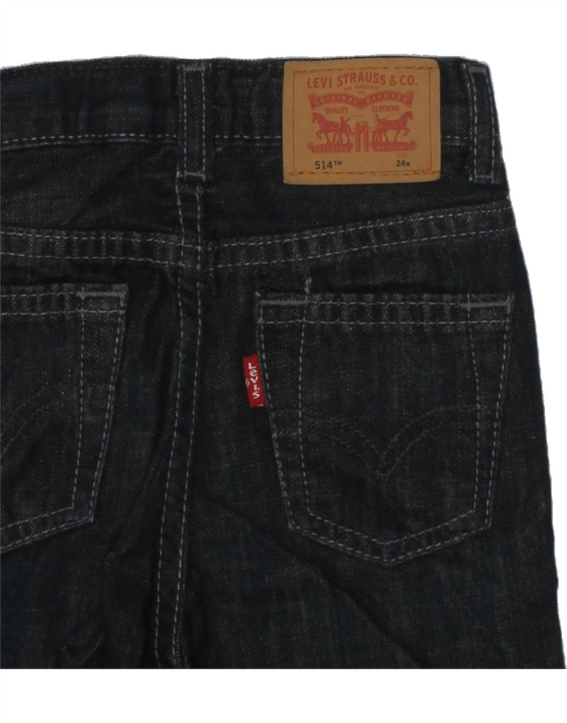 LEVI'S Baby Boys 514 Straight Jeans 18-24 Months W18 L12  Navy Blue Cotton | Vintage Levi's | Thrift | Second-Hand Levi's | Used Clothing | Messina Hembry 