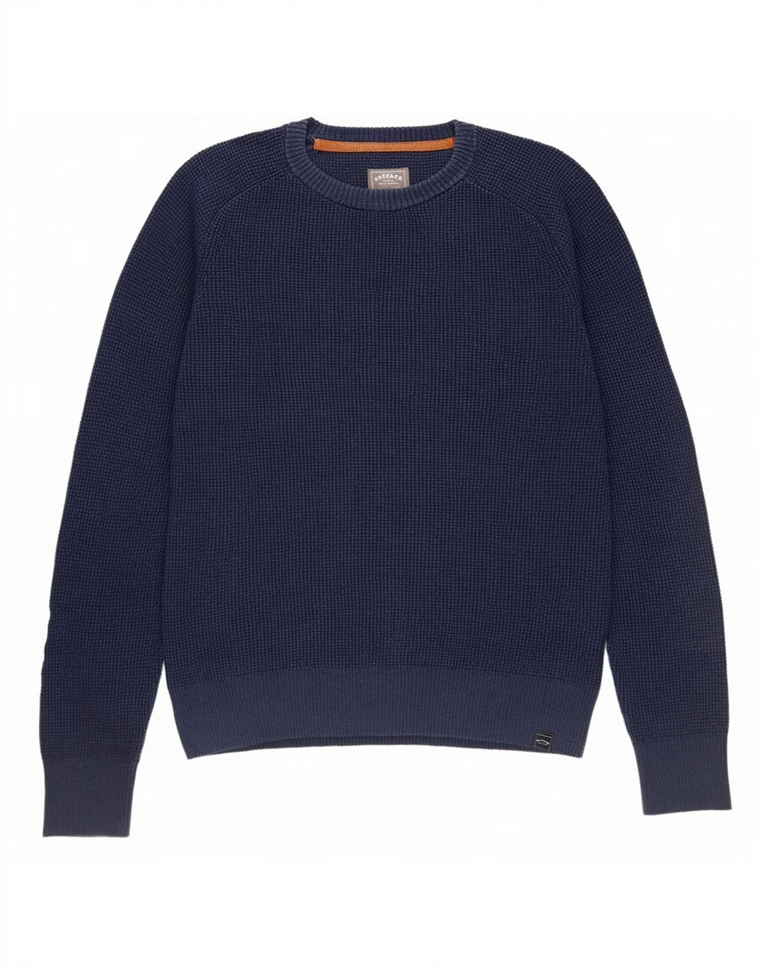 Fat Face Mens Crew Neck Jumper Sweater Small Navy Blue Cotton