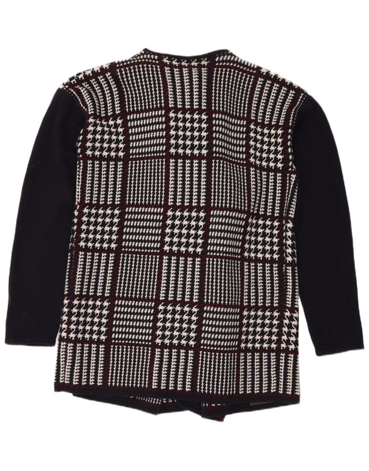 Tommy Hilfiger Womens Oversized Cardigan Sweater UK 16 Large Navy Blue