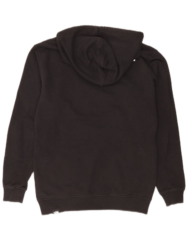 The North Face Mens Graphic Hoodie Jumper Small Black Cotton