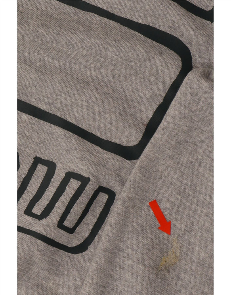 G-STAR Mens Graphic Sweatshirt Jumper Medium Grey Cotton Vintage G-Star and Second-Hand G-Star from Messina Hembry 