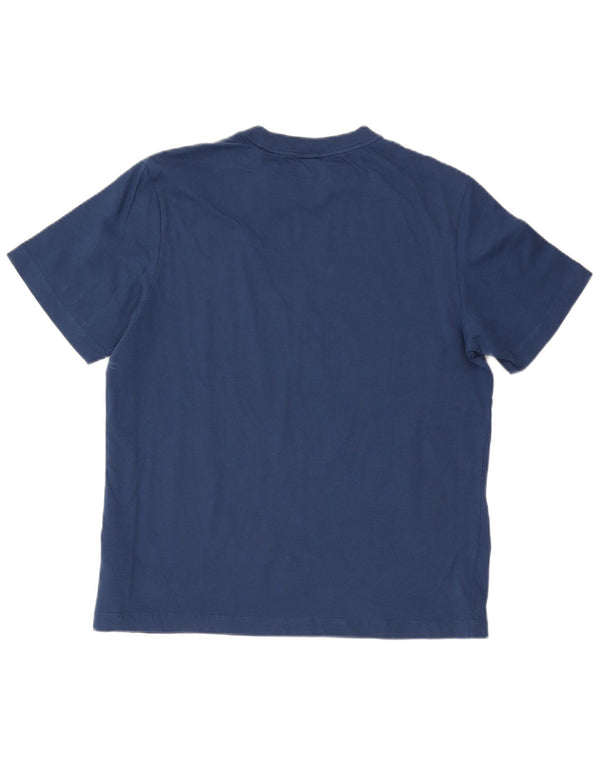 Calvin Klein Jeans Mens T-Shirt Top Medium Navy Blue Cotton