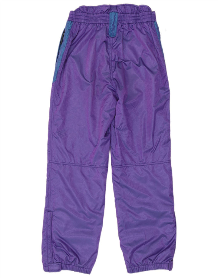 Ellesse Mens Graphic Ski Trousers IT 52 Large  Purple Colourblock Polyester