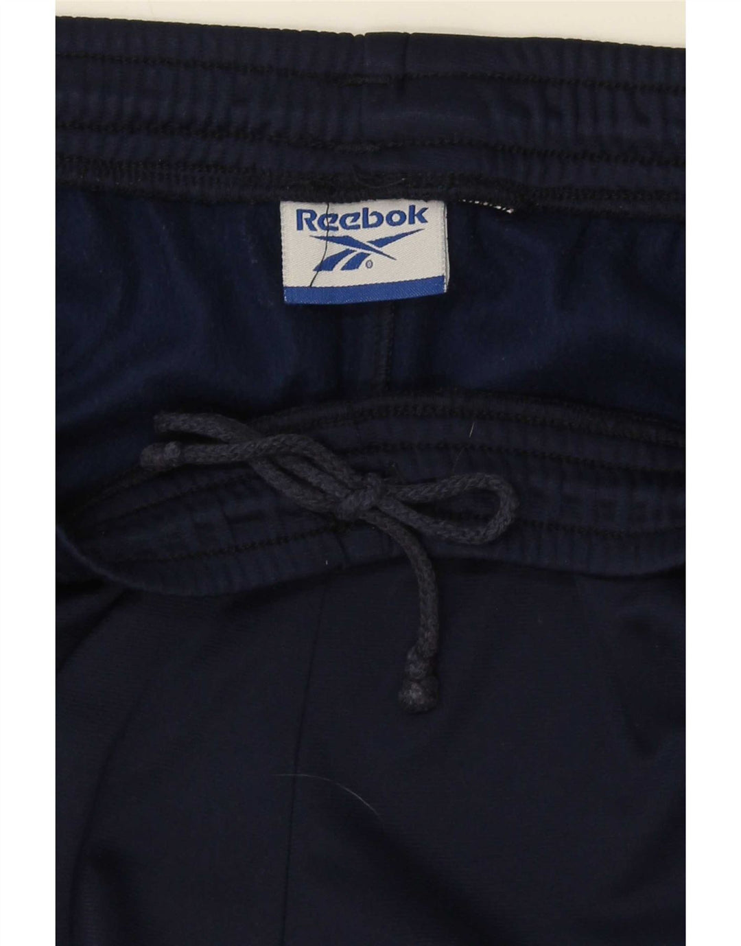 Reebok Mens Tracksuit Trousers Large Navy Blue Colourblock