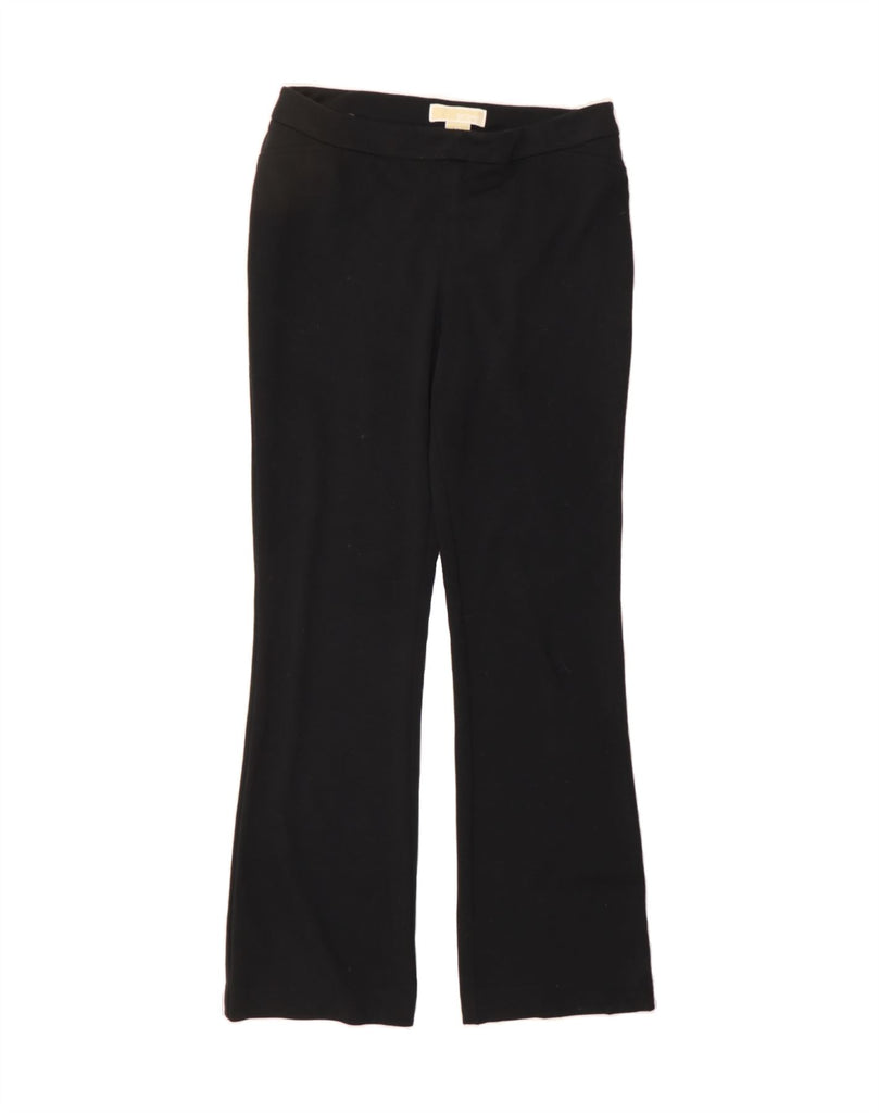 MICHAEL KORS Womens Bootcut Casual Trousers US 10 Large W30 L33 Black Vintage Michael Kors and Second-Hand Michael Kors from Messina Hembry 