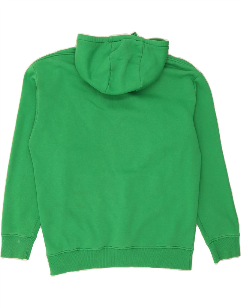 ZARA Mens Hoodie Jumper XL Green Cotton Vintage Zara and Second-Hand Zara from Messina Hembry 