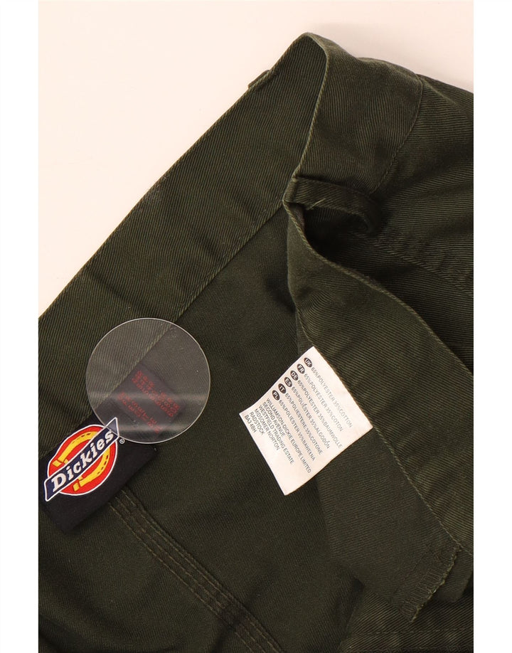 Dickies Mens Pegged Cargo Trousers W44 L31 Green Polyester