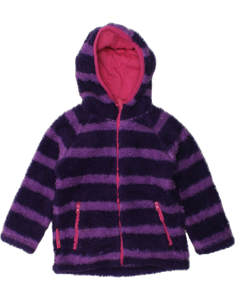 MOUNTAIN WAREHOUSE Baby Girls Hooded Fleece Jacket 18-24 Months Purple | Vintage Mountain Warehouse | Thrift | Second-Hand Mountain Warehouse | Used Clothing | Messina Hembry 