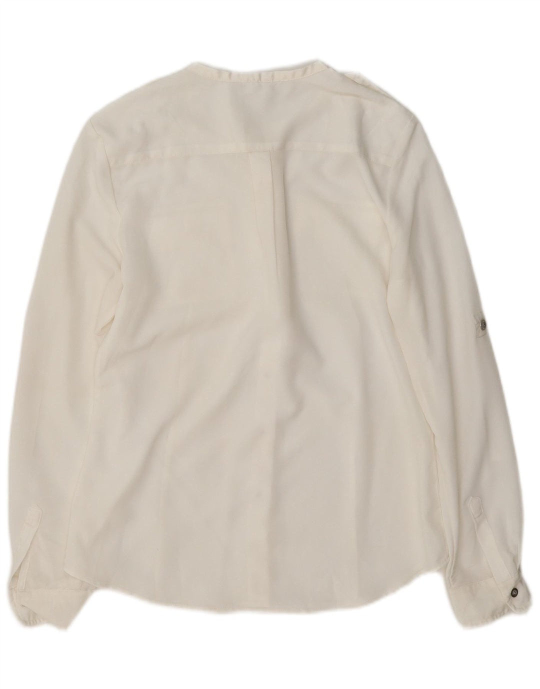 Calvin Klein Womens Military Shirt UK 10 Small White