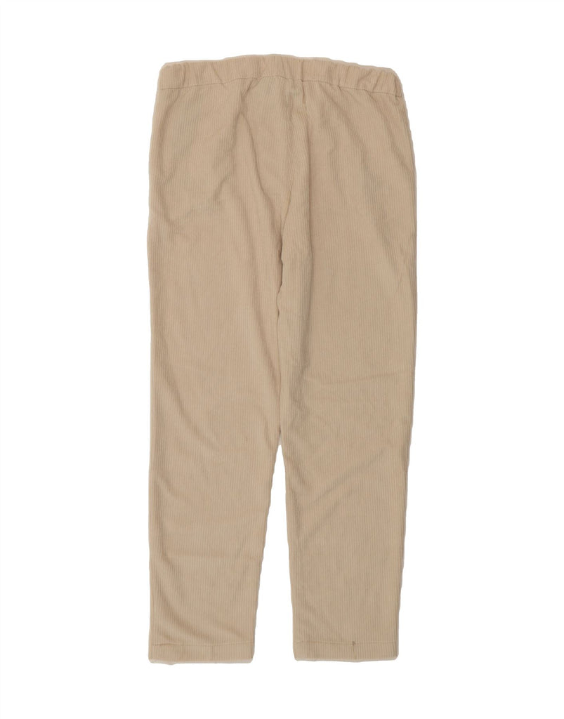 TRUSSARDI JUNIOR Girls Corduroy Trousers 13-14 Years W28 L24 Beige Vintage Trussardi Junior and Second-Hand Trussardi Junior from Messina Hembry 