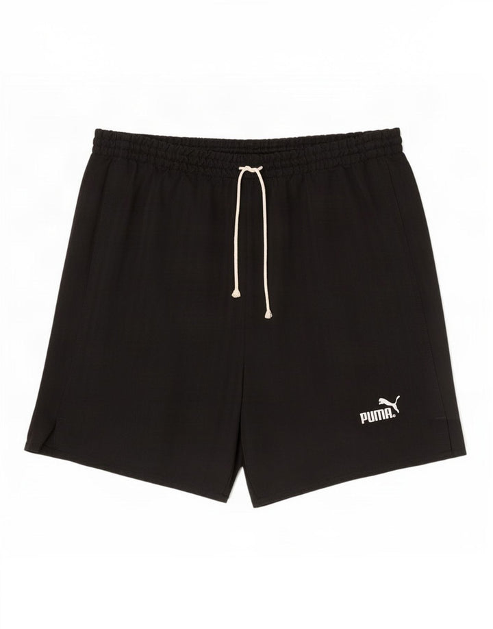 Puma Mens Sport Shorts Large Black Polyester