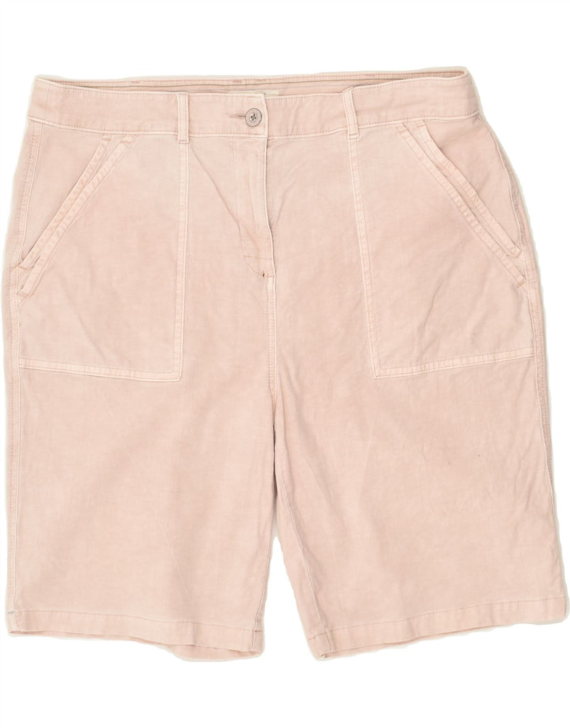 WHITE STUFF Womens Casual Shorts UK 16 Large W36 Pink Cotton | Vintage White Stuff | Thrift | Second-Hand White Stuff | Used Clothing | Messina Hembry 