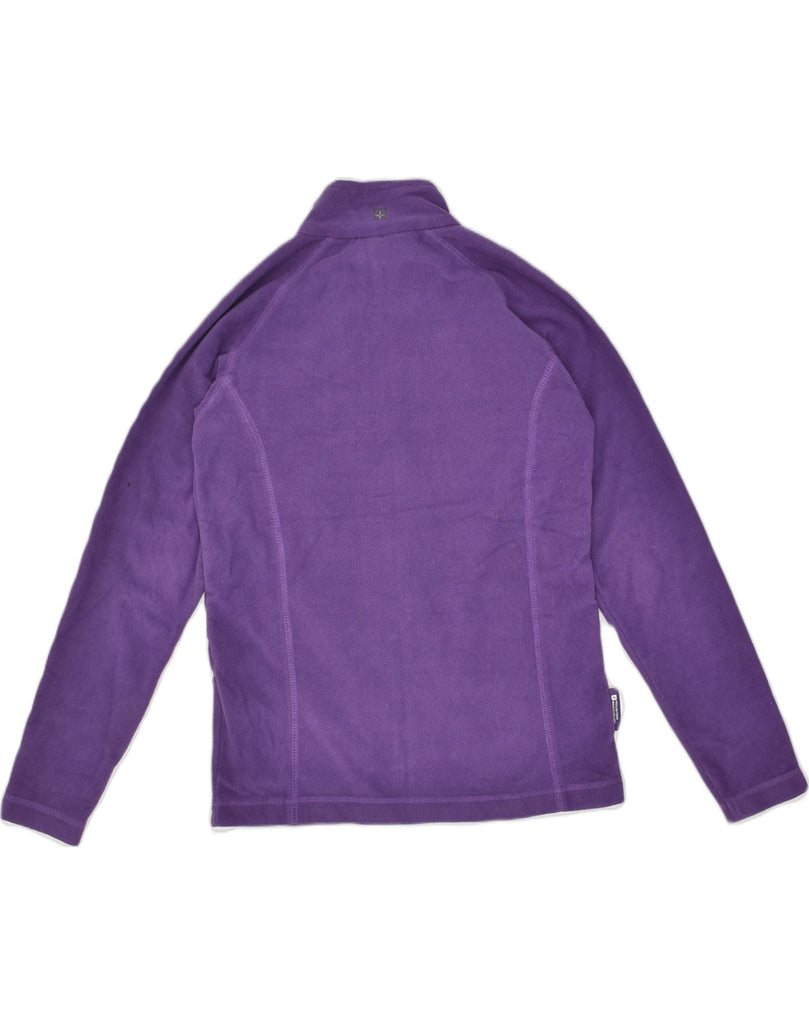 MOUNTAIN WAREHOUSE Girls Fleece Jacket 12-13 Years Purple Polyester | Vintage Mountain Warehouse | Thrift | Second-Hand Mountain Warehouse | Used Clothing | Messina Hembry 