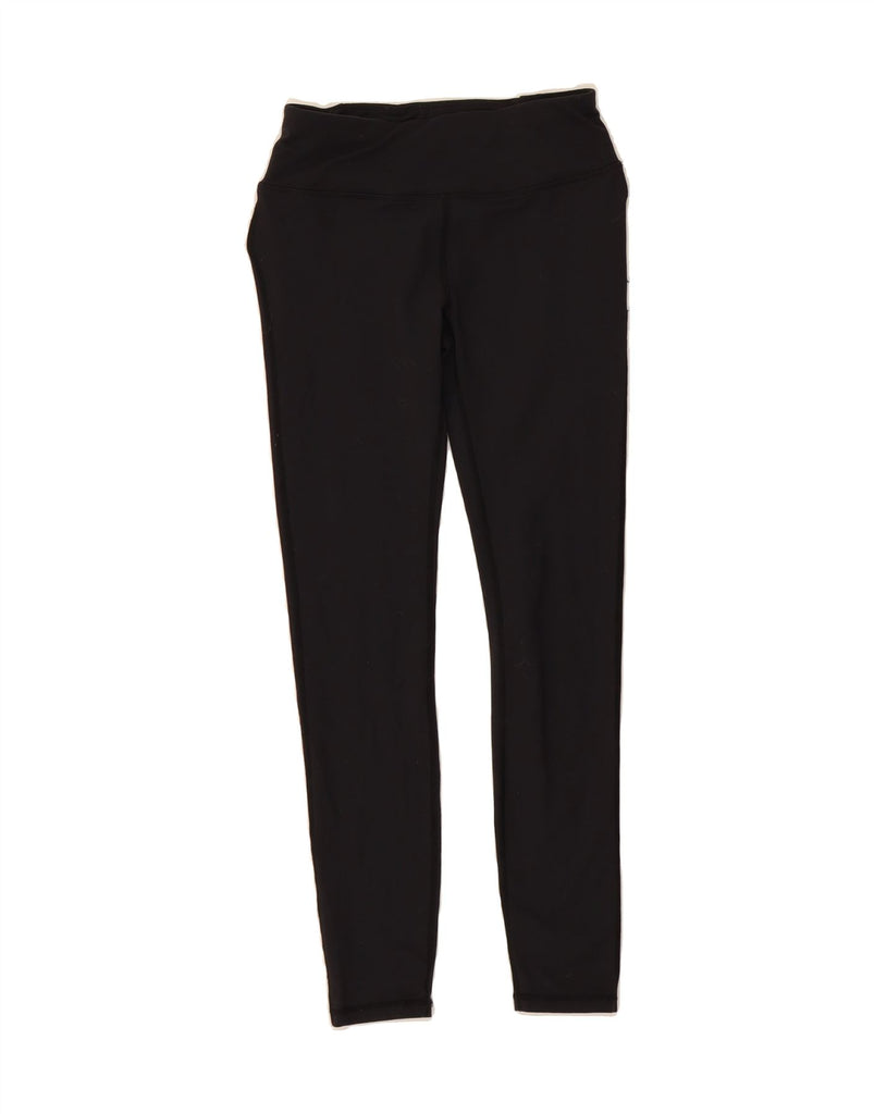 MOUNTAIN WAREHOUSE Womens Leggings UK 8 Small  Black Polyester Vintage Mountain Warehouse and Second-Hand Mountain Warehouse from Messina Hembry 