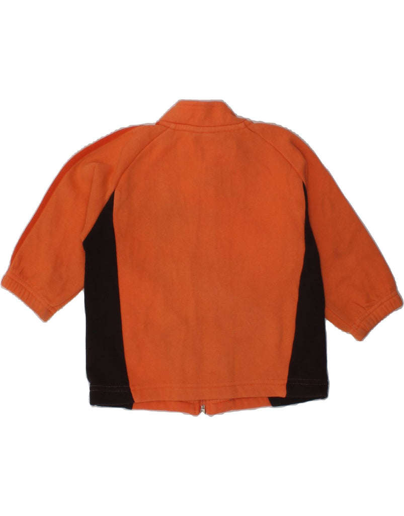 ADIDAS Baby Boys Tracksuit Top Jacket 9-12 Months Orange Colourblock | Vintage Adidas | Thrift | Second-Hand Adidas | Used Clothing | Messina Hembry 