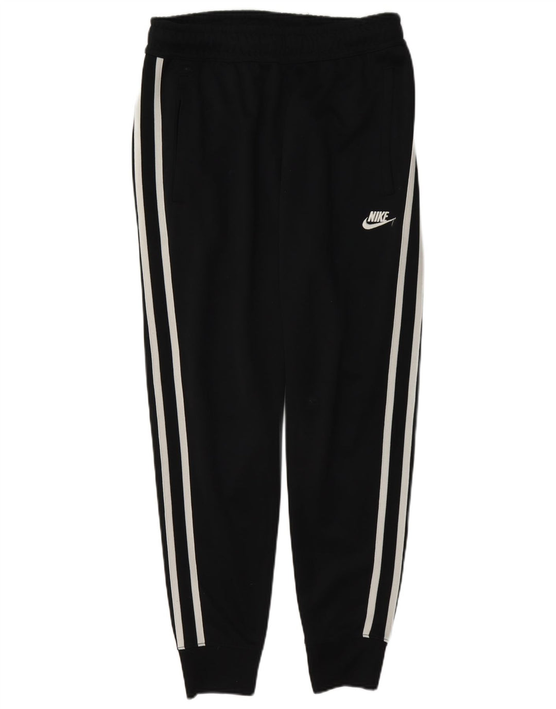 Nike Mens Tracksuit Trousers Joggers Small Black Polyester