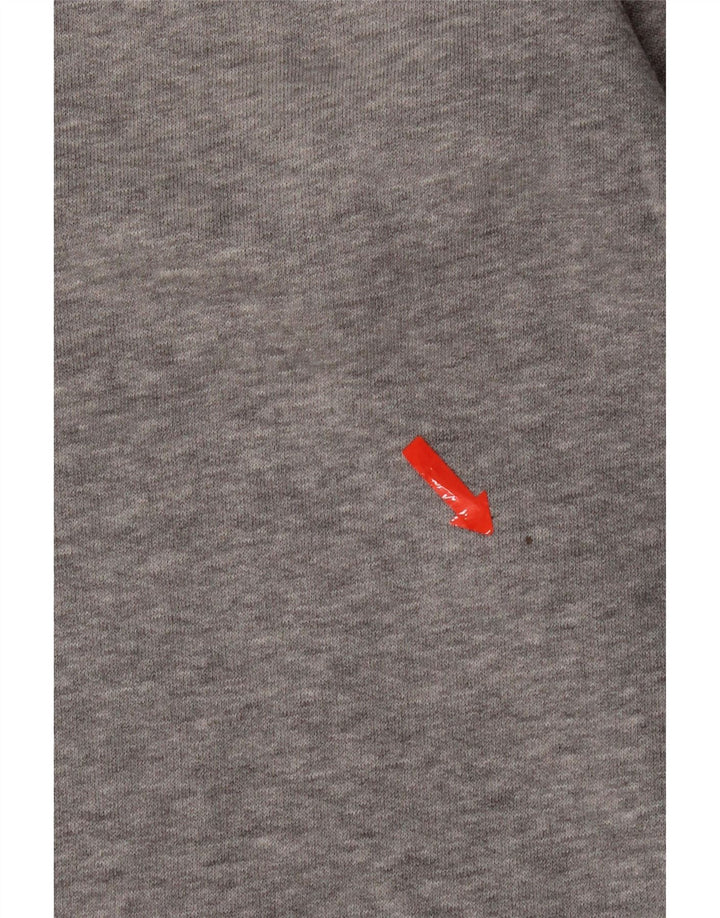 Nike Mens Sweatshirt Jumper Small Grey Flecked Cotton