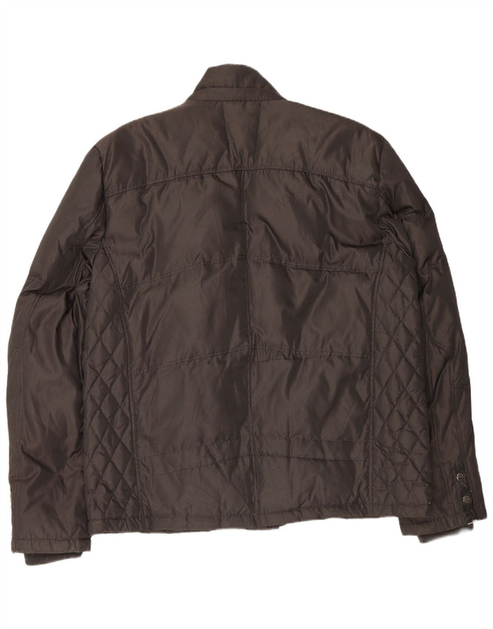 Navigare Mens Padded Jacket UK 46 3XL Black Polyester