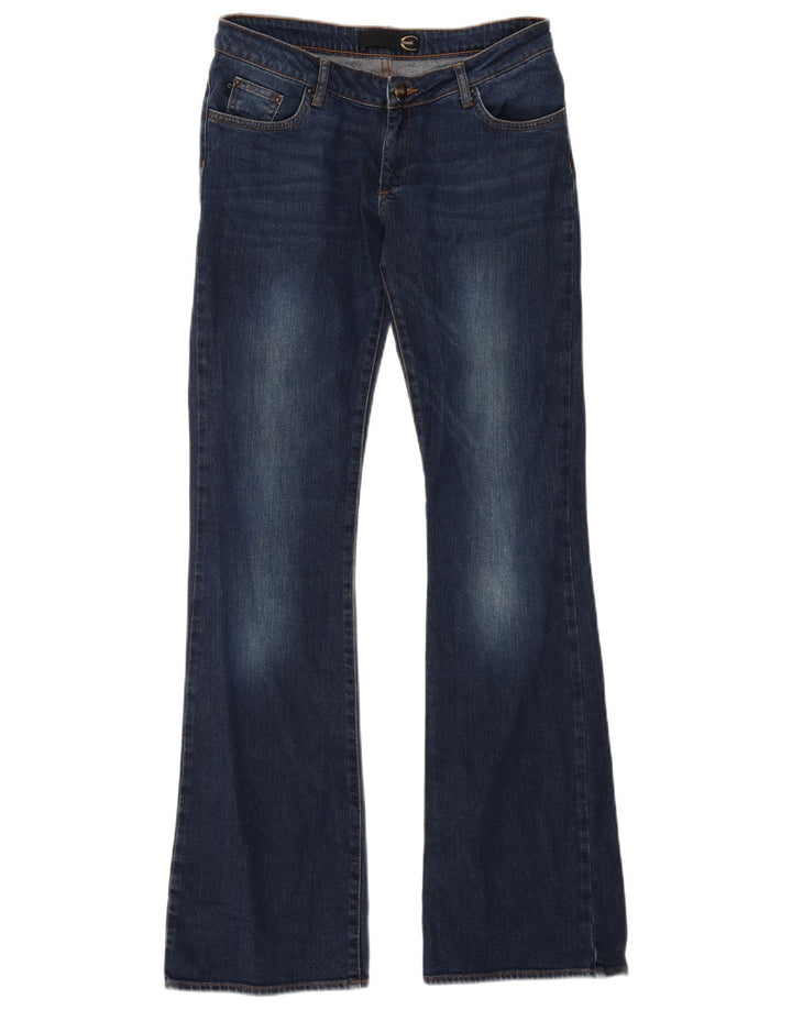 JUST CAVALLI Womens Bootcut Jeans W30 L34 Blue