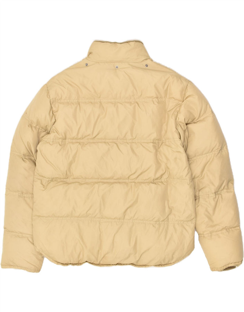 FILA Mens Padded Jacket IT 52/54 XL Beige Nylon | Vintage Fila | Thrift | Second-Hand Fila | Used Clothing | Messina Hembry 