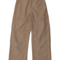 Zara Womens Wide Leg Casual Trousers  Small W26 L29 Beige Polyester