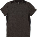 RUSSELL ATHLETIC Mens T-Shirt Top Medium Grey Colourblock Polyester Vintage Russell Athletic and Second-Hand Russell Athletic from Messina Hembry 