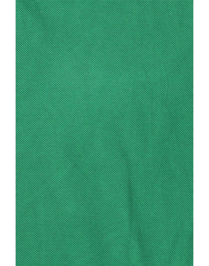 Lacoste Mens Polo Shirt Medium Green Cotton