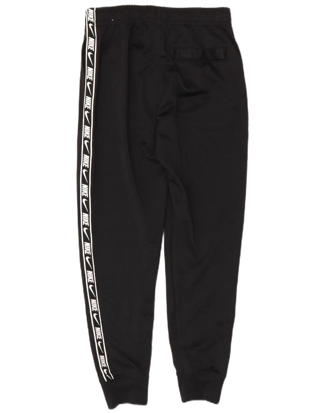 Nike Mens Dri Fit Graphic Tracksuit Trousers Joggers Small  Black Polyester