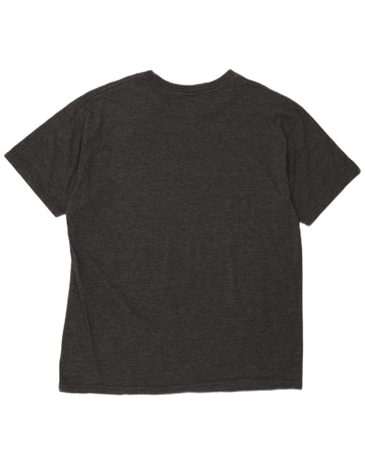 Billabong Mens Graphic T-Shirt Top Large Grey Cotton