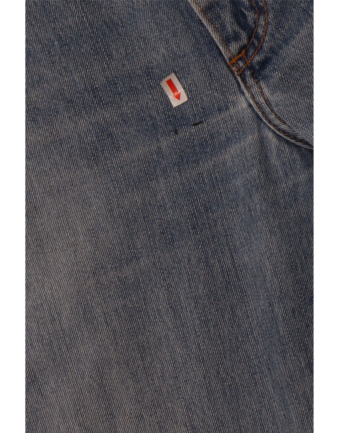 Wrangler Mens Texas Straight Jeans W33 L34 Blue Cotton