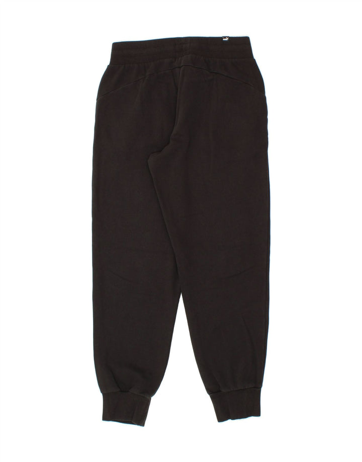 PUMA Mens Tracksuit Trousers Joggers Small  Black Cotton Vintage Puma and Second-Hand Puma from Messina Hembry 