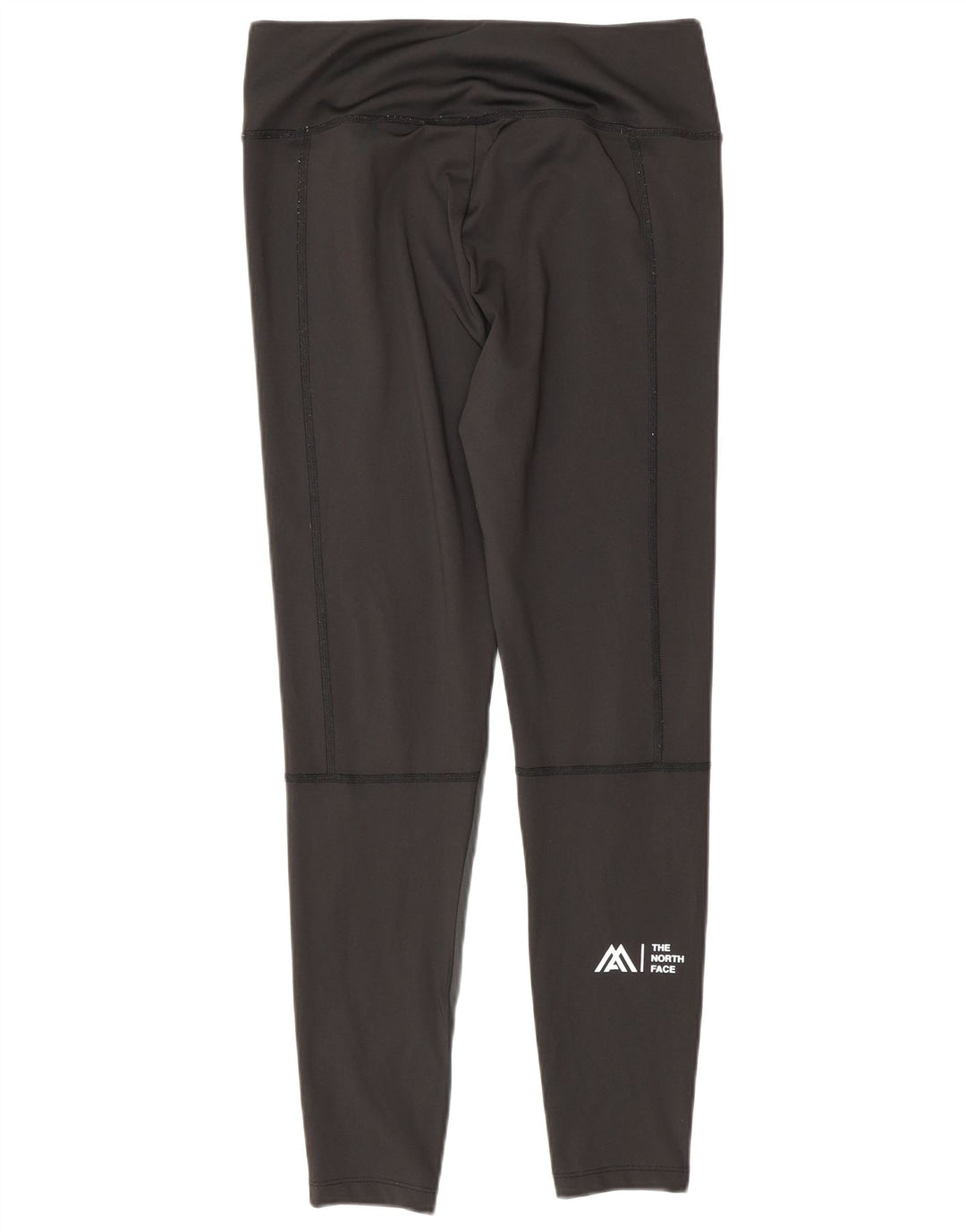 The North Face Womens Leggings UK 12 Medium Grey Colourblock Polyester
