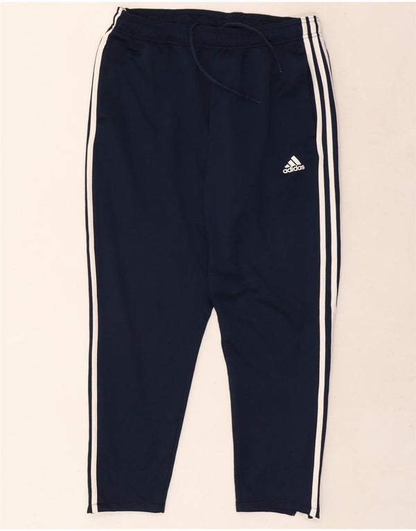 Adidas Mens Tracksuit Trousers UK 40/42 Medium  Navy Blue Polyester